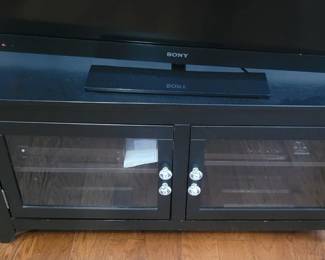 PRESALE - $50 TV/ENTERTAINMENT STAND WITH POLISH KNOBS