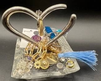 Jewelry Mystery Lot with Pandora Jewelry Display