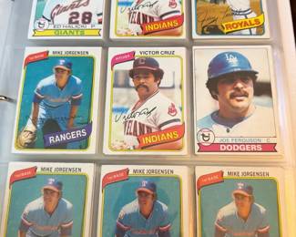 Binder Of Baseball Cards