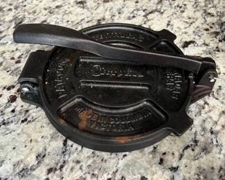 Cast Iron Tortilla Press