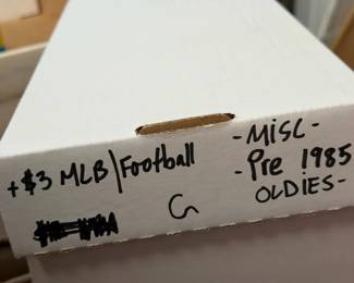 Box of Baseball Cards