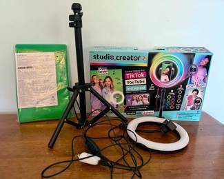 Studio Creator 2 Light Ring Set Up