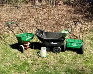 Scott’s Seed Spreaders & Garden Cart