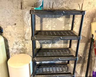 Five Tier Plastic Shelf