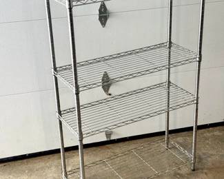 HDX Four Tier Metal NSF Shelf