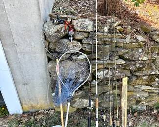 Fishing Rods, Reels, & Nets Feat - Ugly Stick