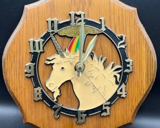 Unicorn Dreams Clock