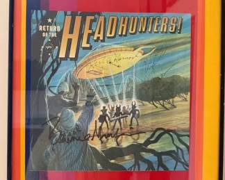 Signed Return of The Headhunters Art Print
