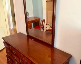 Kincaid Solid Wood Dresser with Mirror