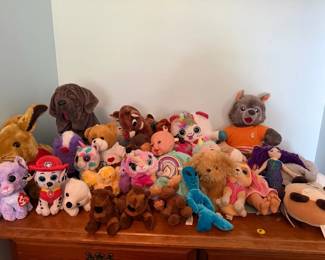 Sweet Stuffed Animal Lot-Squishmallow, TY, & More