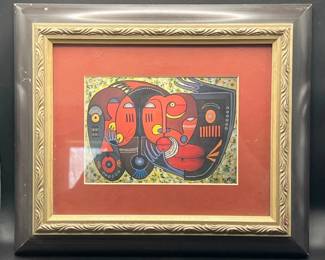 Vibrant Stylized “Makudy” African-Inspired Print