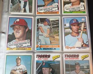 Binder Of Baseball Cards