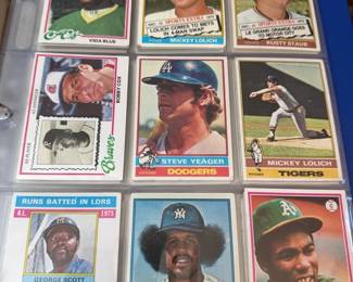 Binder Of Baseball Cards
