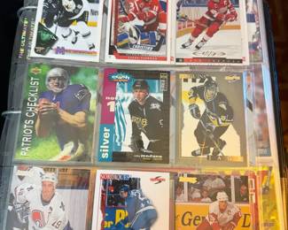 Binder Of Sports Cards