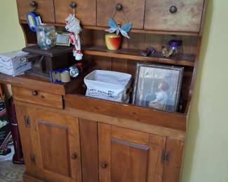 Hand made dry sink