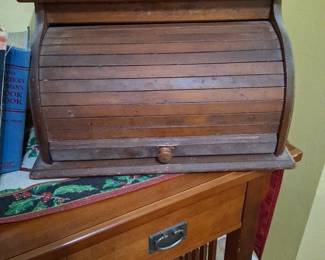 Vintage bread box