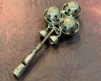 Victorian baby rattle (DO NOT USE NOWADAYS)