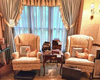 Wingback chairs