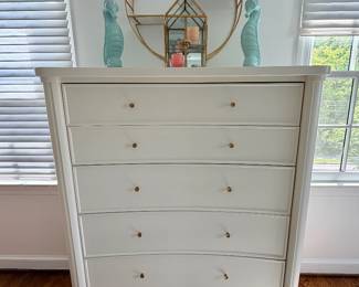 Arhaus Coconut Crema Tall Chest