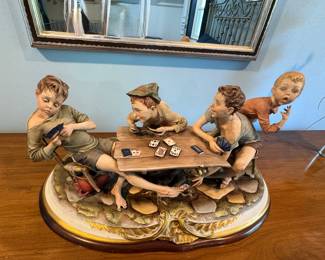 Vintage Capodimonte Bruno Merli Sculpture
