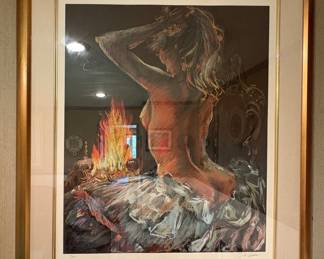 Rita Asfour Serigraph 