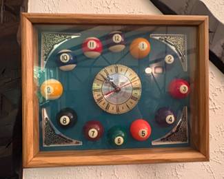 Billiard Clock 