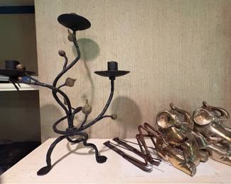 Iron & Brass Sculptures 