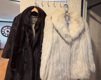 Genuine Mink Coat & Fox Jacket