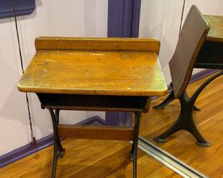 Antique Children’s School Desk 