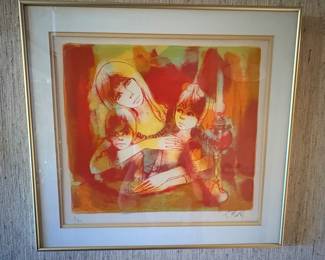 Jean Baptiste Valadie Litho Original