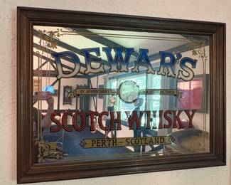 Vintage Liquor Advertising Mirrors 