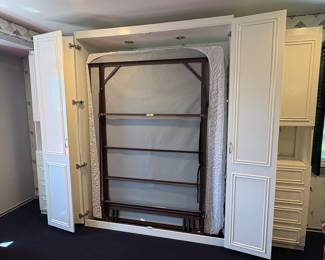 Original Murphy Bed Lighted Wall Unit