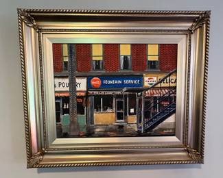 Oil Painting by Weintraub 