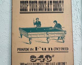 Vintage Advertisement Signs 