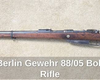 Loewe Berlin Gewehr 88/05 Bolt Action Rifle