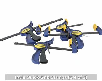 Irwin QuickGrip Clamps Set of 