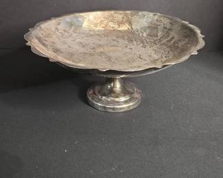 Silver Plated Footed Compote Dish by Wm. A. Rogers