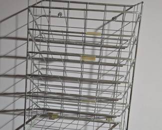 Tier Wire Wall File Holder or Organizer