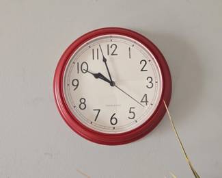 Sterling  Noble Red Wall Clock
