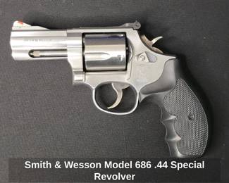 Smith  Wesson Model 686 .44 Special Revolver 