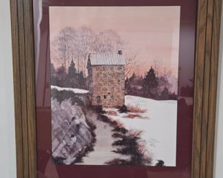 Linda Patrick Winter Mill Limited Edition Print
