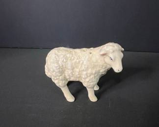 Ceramic Sheep Salt and Pepper Shakers