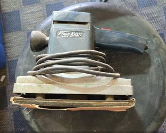 Montgomery Ward Powr Kraft Orbital Sander