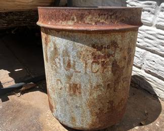 Gulick  Bonneville Galvanized Steel Ice Box