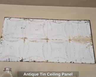 Antique Tin Ceiling Panel