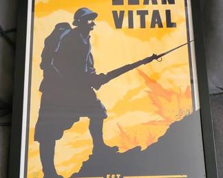 Notre lan Vital est lAttaque Poster