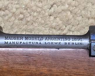 Mauser Modelo Argentino 1891 Rifle