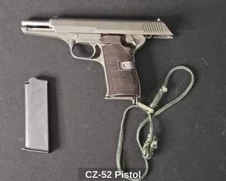 CZ-52 Pistol