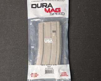 DuraMag Speed AR-15 .223/5.56 20 Round Magazine Gray Aluminum