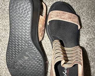 Skechers Rumblers SciFi Wedge Sandals